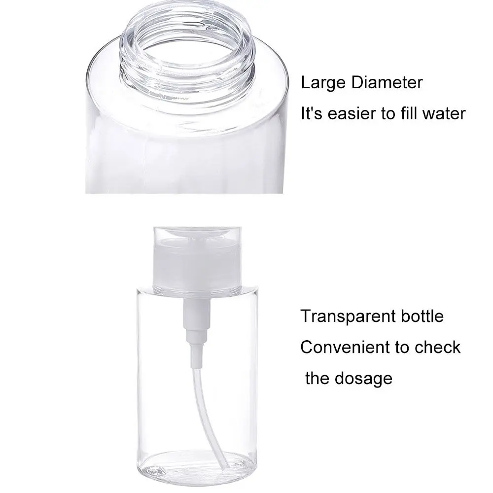 Флакон пластиковый многоразовый с помпой 100/150/200 мл | Красота и здоровье