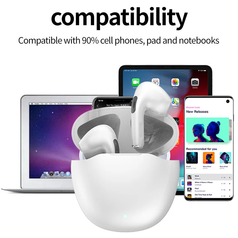 

2021 NEW wireless headset 5.0 AIR pro4 sports earbuds headset and microphone low latency gaming Bluetooth headset