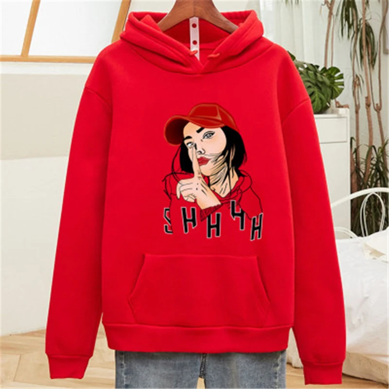 

2021 Fashion Harajuku autumn Hoodie Women Loose Korean Style oversized Sweatshirt winter Streetwear Printing Hoodies Pullovers