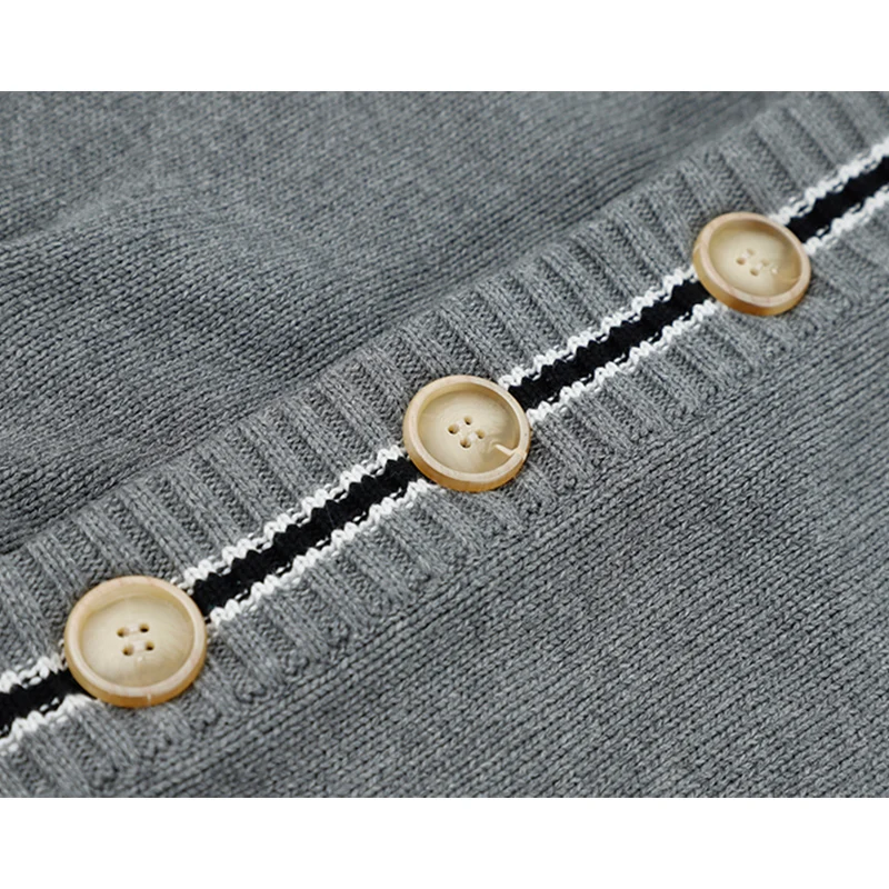 Женский кардиган вязаный модный однотонный свитер в Корейском стиле для женщин