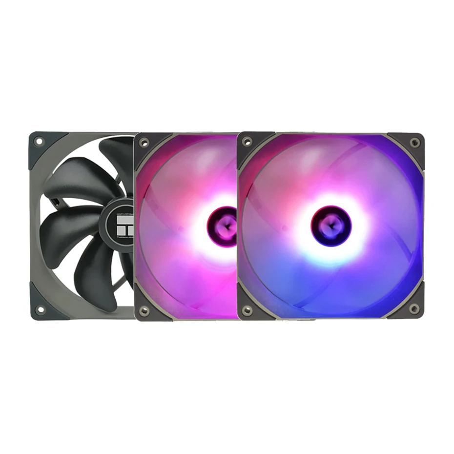 Thermalright TL-C14 Процессор Вентилятор охлаждения 140 мм компьютер чехол RGB 3PIN и 4PIN ШИМ mute