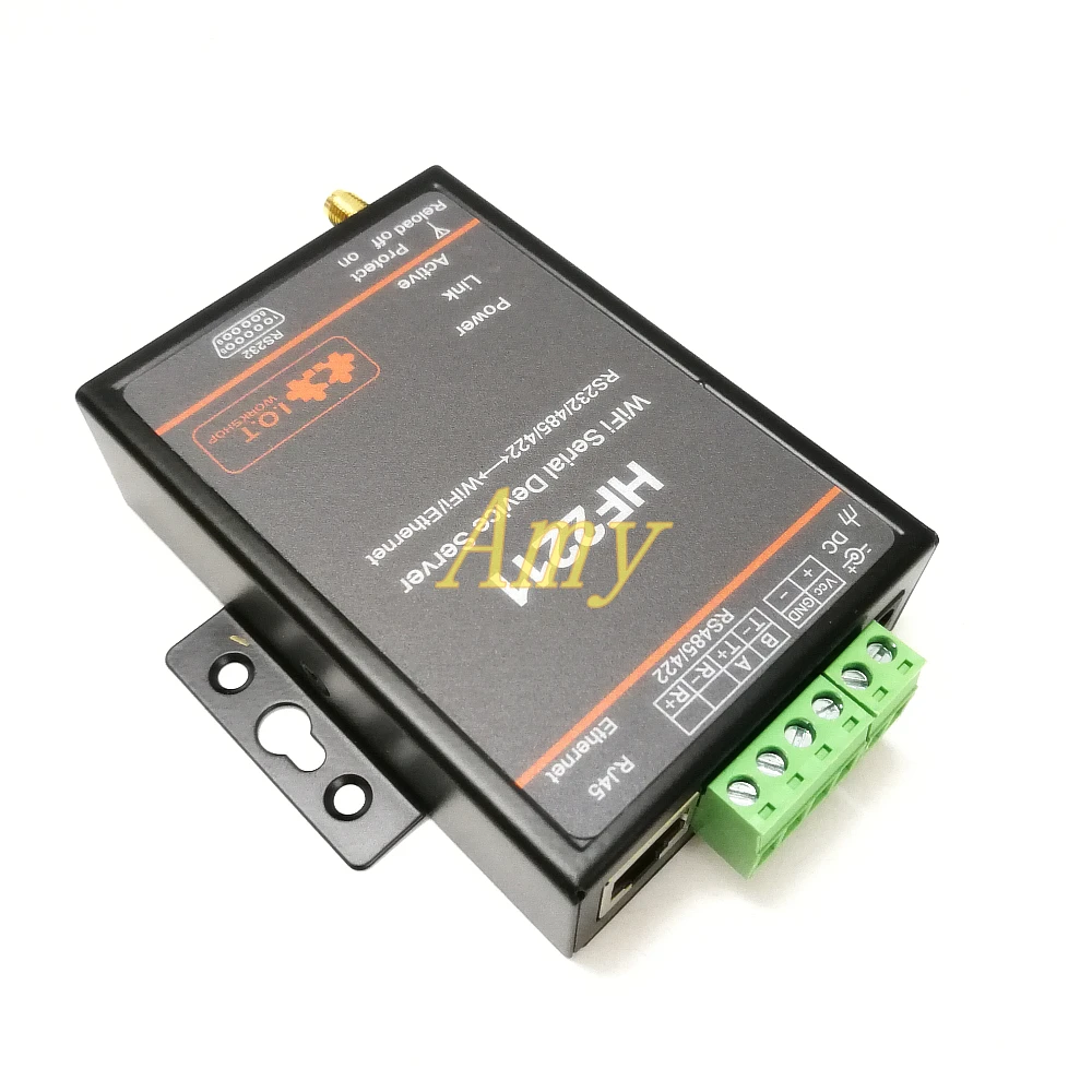 Сервер с последовательным портом WIFI RS232/485 беспроводной сервер DTU HF H100|dtu|rs232 |