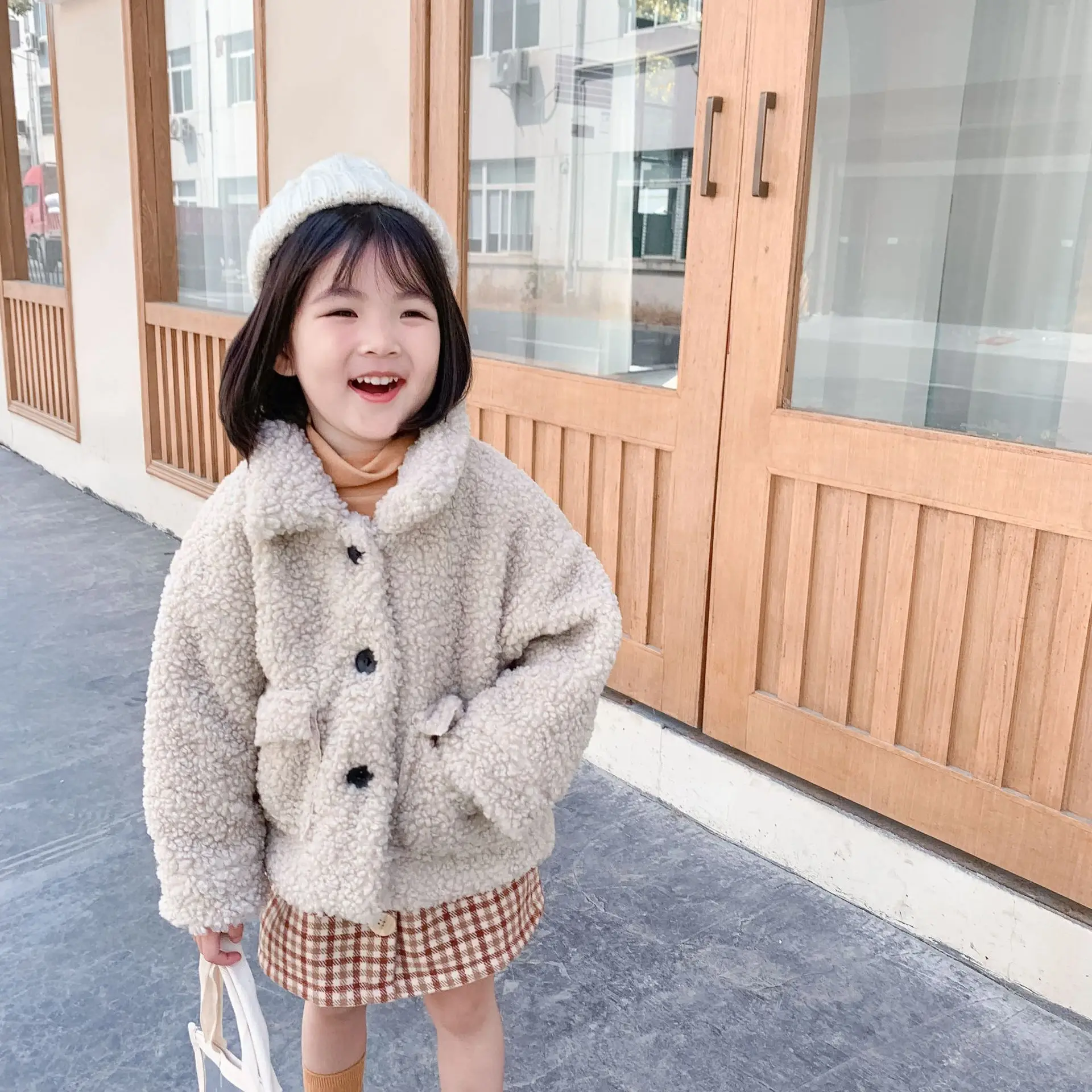 Куртка для девочек плотная теплая детская одежда на осень и зиму куртка