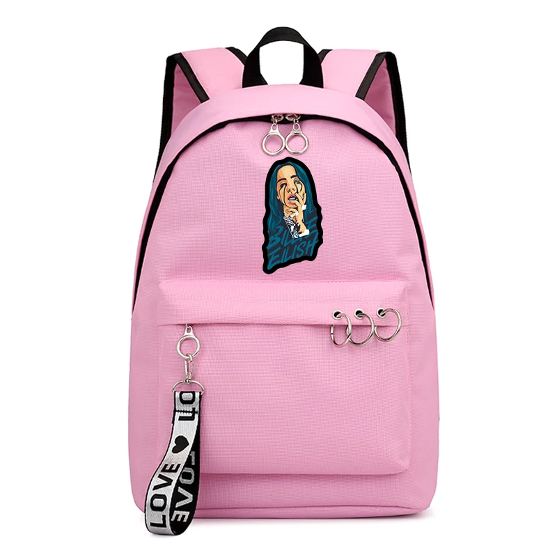 Рюкзак для путешествий Mochila Billie Eilish рюкзак женская сумка дизайн школьные сумки для девочек-подростков