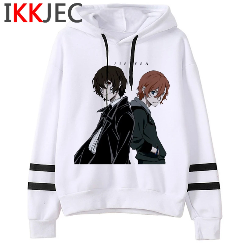 

bungou stray dogs hoodies men hip hop printed men hoody pullover harajuku grunge