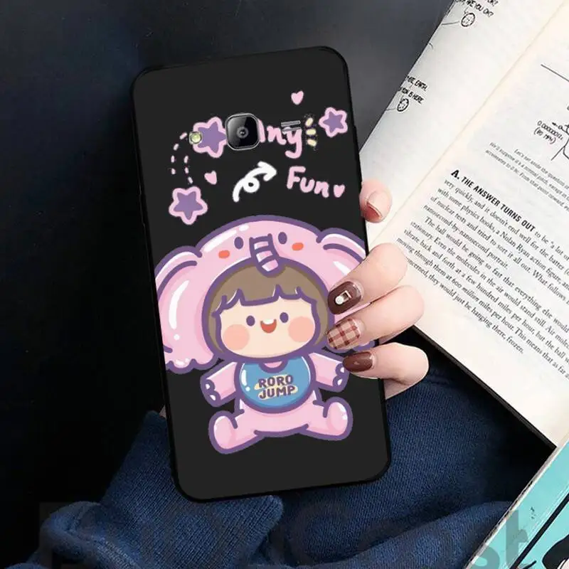 

Cute painting cartoon Phone Case For Samsung galaxy S 7 8 9 10 20 edge A 6 10 20 30 50 51 52 70 note plus