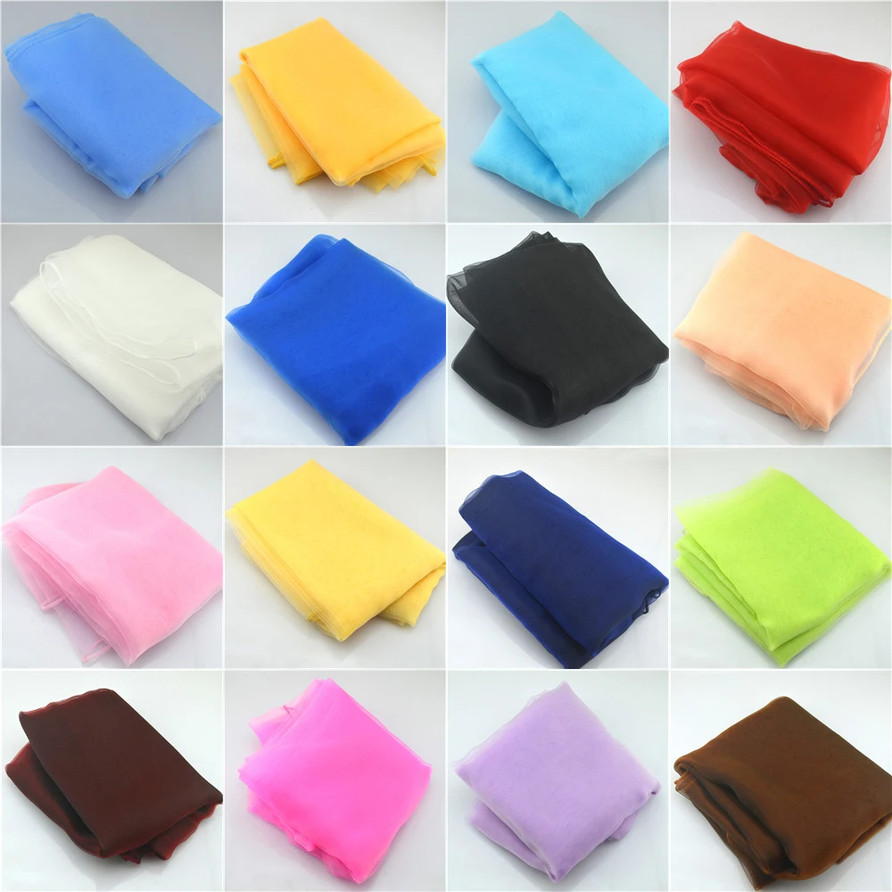 Органза 1 35x10 м Свадебный фон отвесный Swag лестницы перила стол юбка украшение день