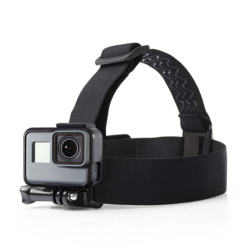 Регулируемый головной ремень для камеры Go Pro Hero 9 8 7 6 5 4 Yi 4K Sjcam Sj4000 Eken H9r|Чехлы