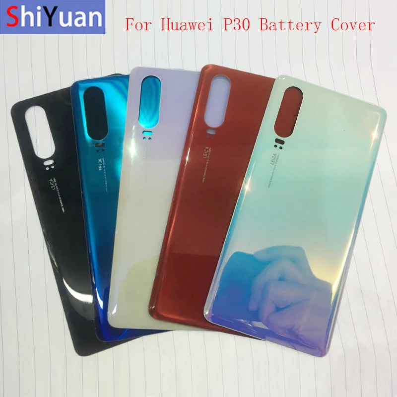 Крышка батарейного отсека для Huawei P30 Pro P30Lite задняя крышка корпуса замена Lite