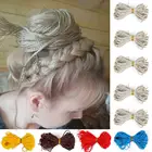 Коробка косички синтетическая тонкая коробка крючком косички Zizi Eunice волосы красочные Zizi косички для наращивания волос черные 613 коричневые волосы