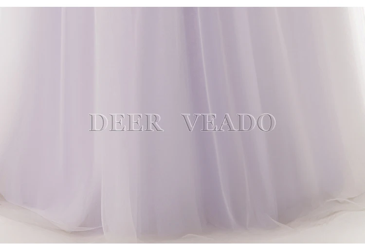 DEERVEADO Robe De Soiree линия открытая спина бисерное вечернее платье длинное официальное вечернее платье Тюль элегантное вечернее платье YS456