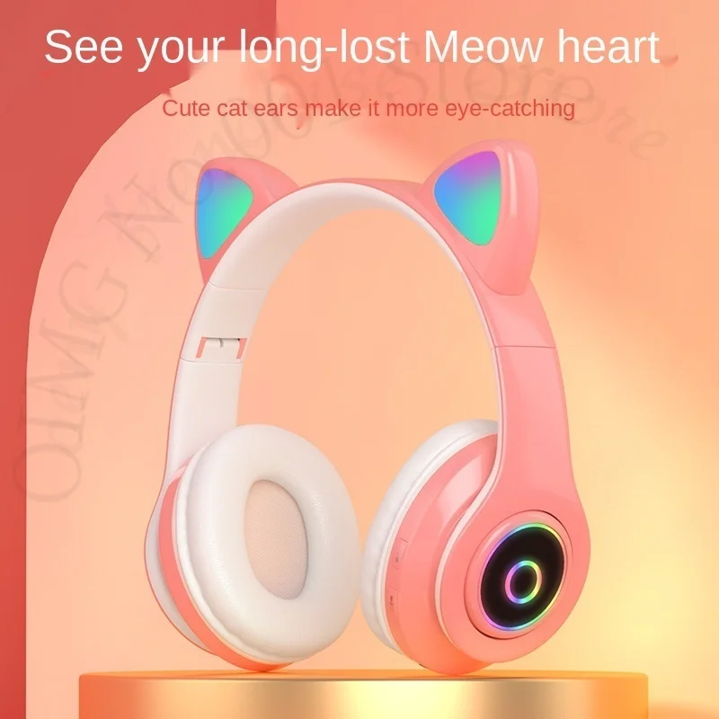 

Bluetooth-гарнитура OIMG с кошачьими ушками, B39