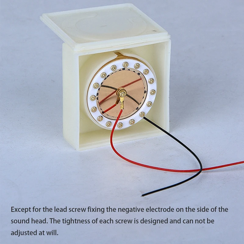 

34 mm Diameter Microphone Large Diaphragm Cartridge Core Capsule for Studio Recording Condenser Mic