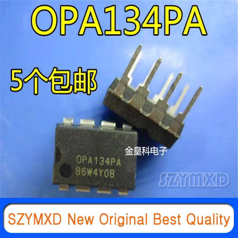 

5Pcs/Lot New Original OPA134PA in-line DIP8 Single Operational Amplifier Chip In Stock