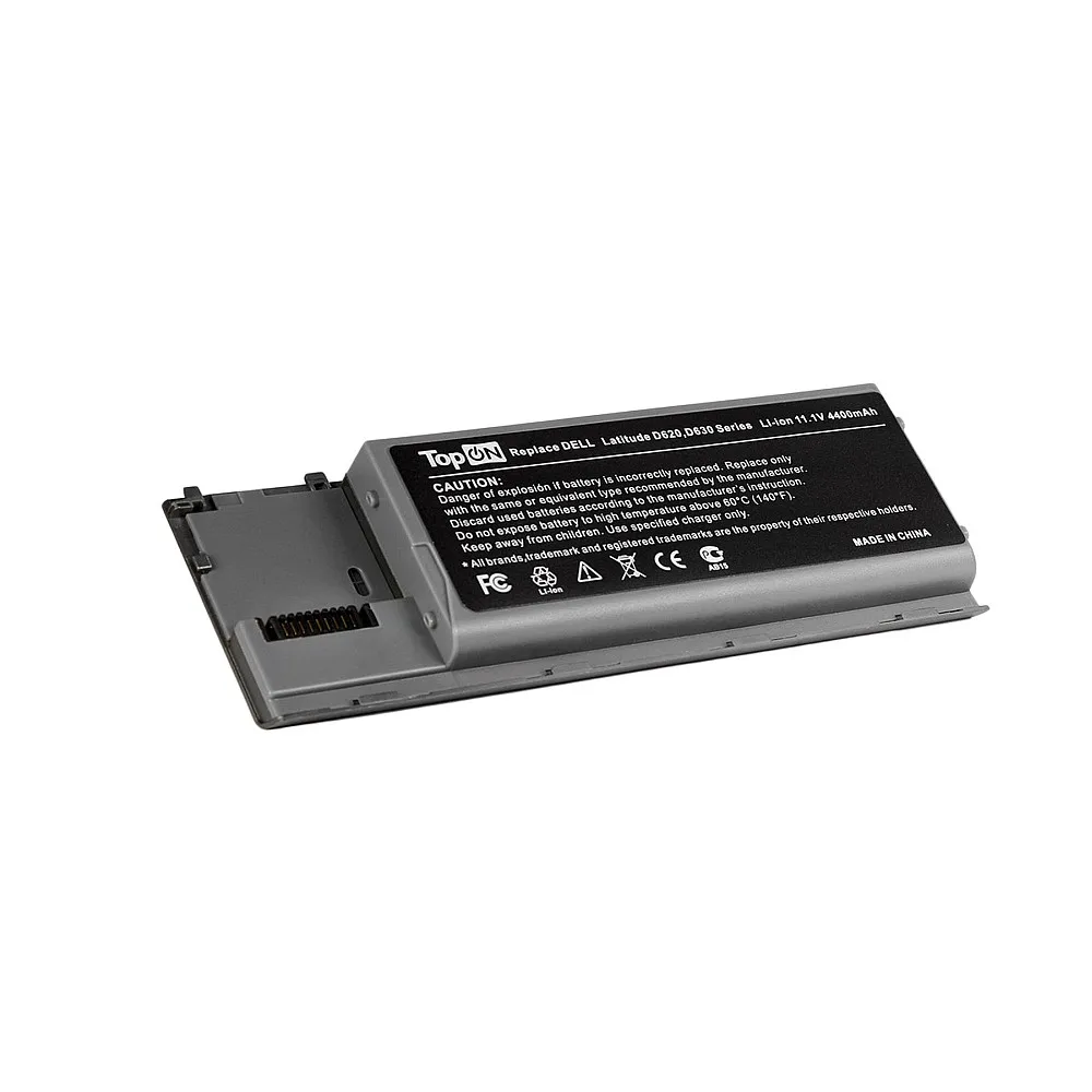 Аккумулятор TopON TOP-D620 для Dell Latitude D620 D630 D631 D640 PP18L Precision M2300 Series p/n: GD776 JD610 PC764 11. |