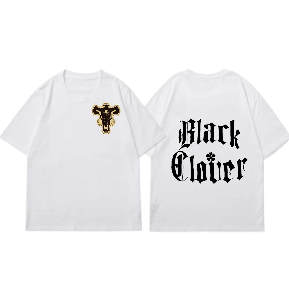 

2021 New Anime Black Clover Cool Logo T-Shirt for Woman/man