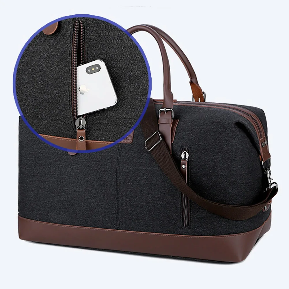 GNWXY Retro Canvas Large Capacity Travel Bag Crossbody Shoulder Bag Carry On Luggage Bags Weekend Tote Sports Bag Dropshipping