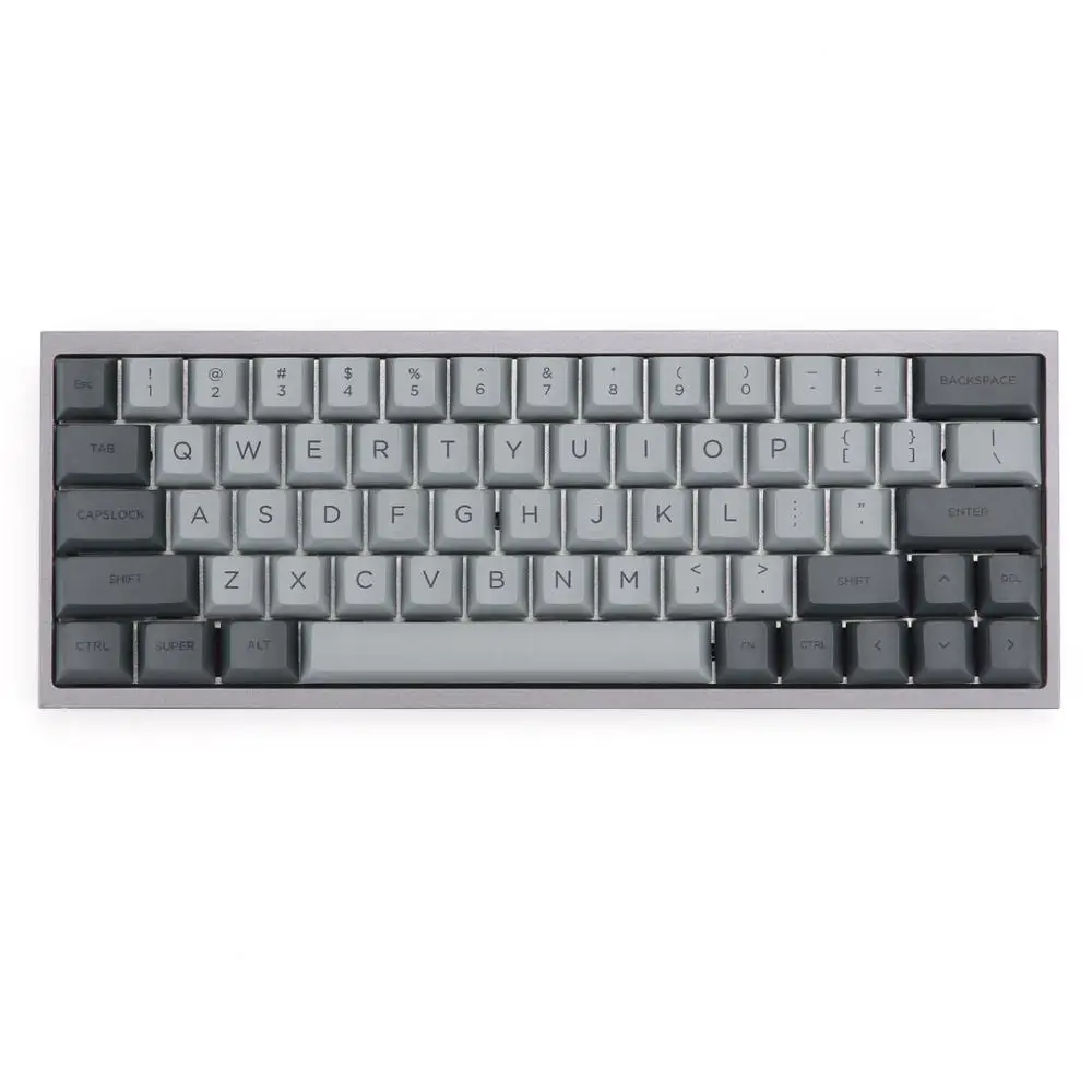 Цемент серый keycaps Вишневый профиль Dye-subbed145 ключи для Механическая клавиатура MX