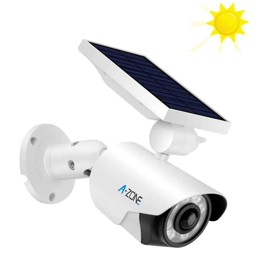 Водонепроницаемый IP66 поддельная камера солнечной зарядки открытый сад имитация