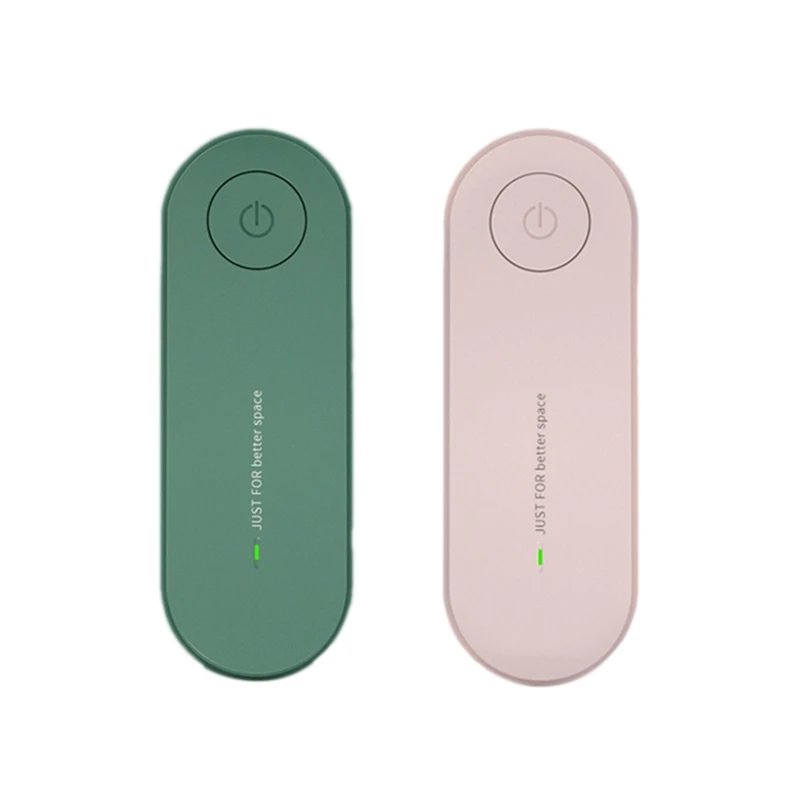 

2PCS Plug In Air Purifier For Home Air Ionizer To Remove Smoke Portable Deodorizer Air Freshener Pink, US Plug