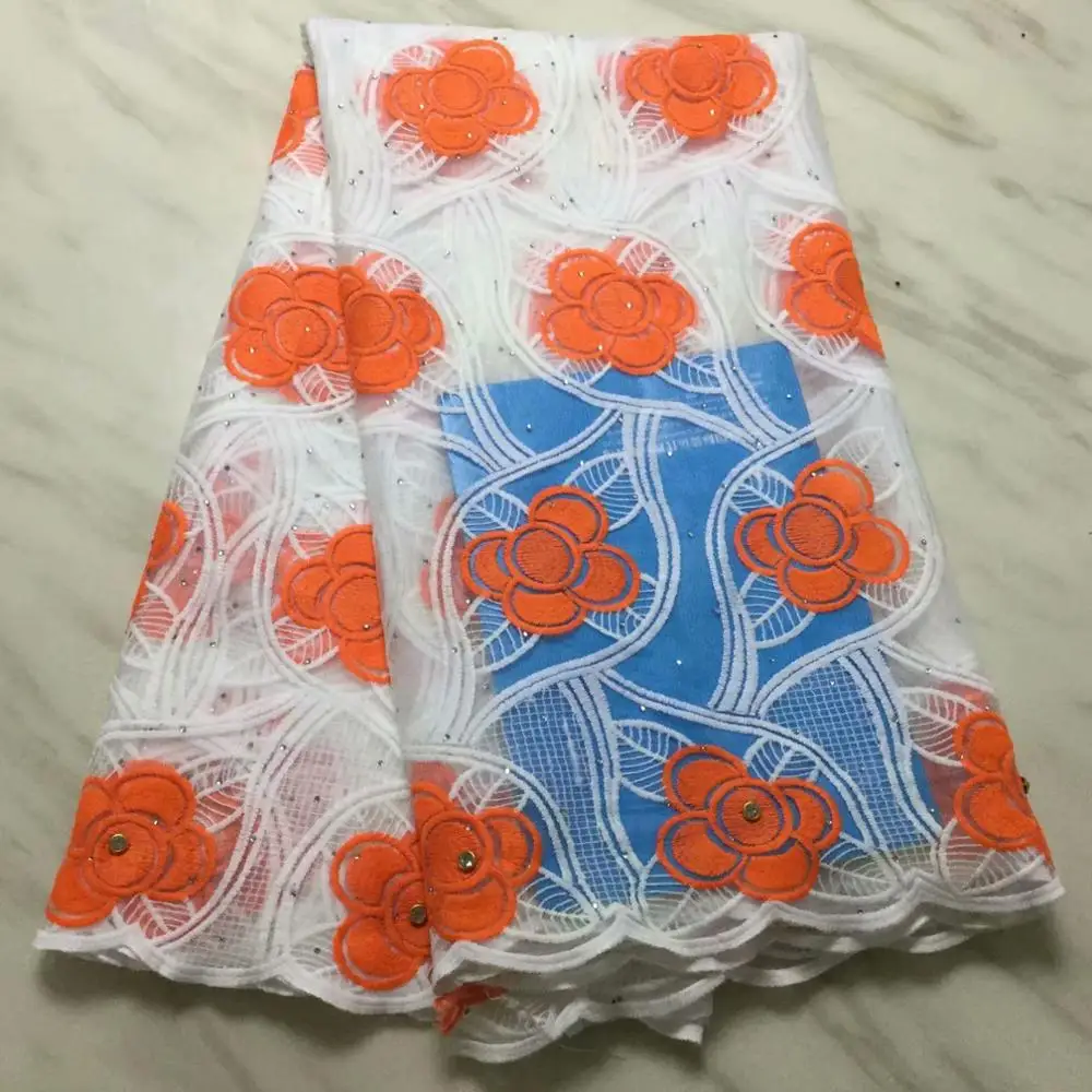 2019 последняя африканская кружевная вышивка Африканский французский Тюль ткань с
