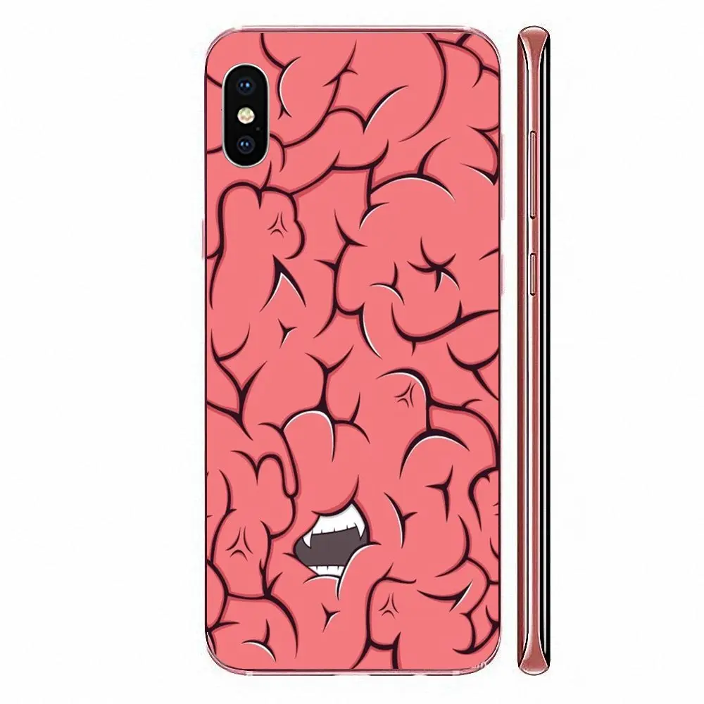 Unique Shell Transparent TPU For Galaxy Alpha Note 10 Pro A10 A20 A20E A30 A40 A50 A60 A70 A80 A90 M10 M20 M30 M40 Brain Quality | Мобильные