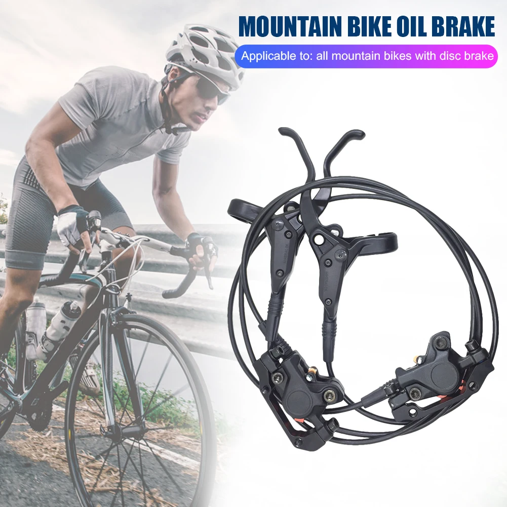 

Bike Hydraulic Disc Brake Set for 160mm Front Rear Rotor MTB Bicycle Parts Mountain Clamp Brakes Upgraded Cycling Accessories