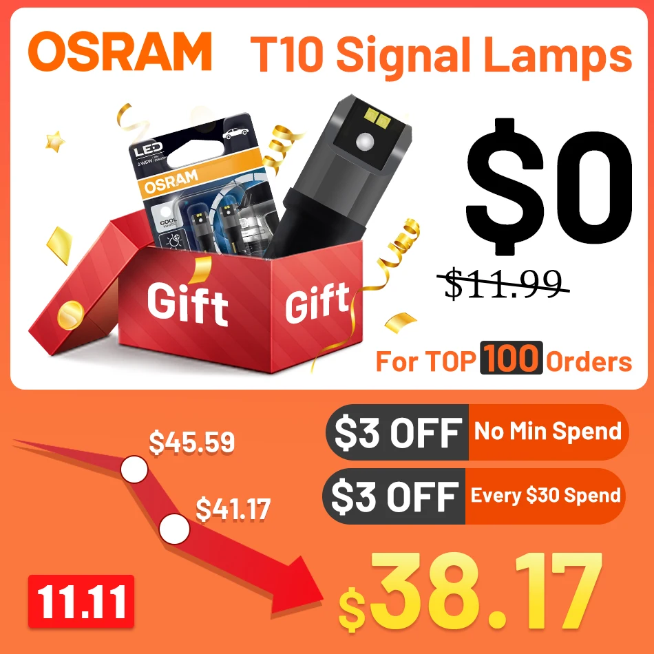 Миниатюсветодиодный светодиодсветодиодный лампы OSRAM H1 H7 H4 дальний и ближний свет