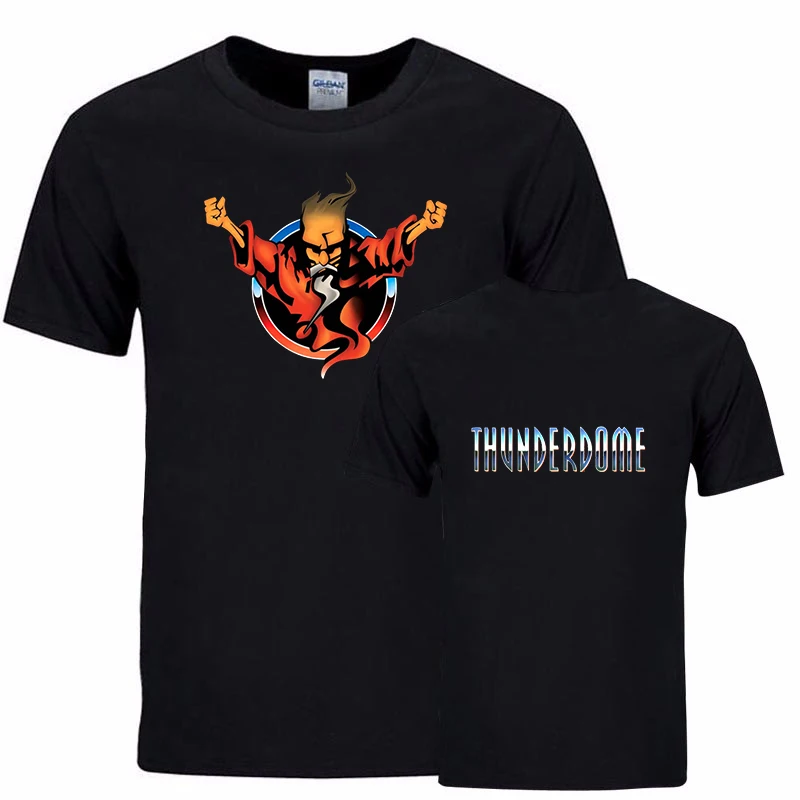 Футболка мужская с принтом Thunderdome Hardcore оригинальная серийная тенниска Модный