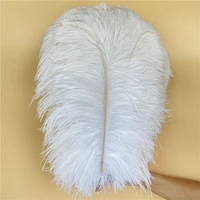 50pcslot white ostrich feathers home 45 50cm18 20inches wedding jewelry accessories celebration plumas