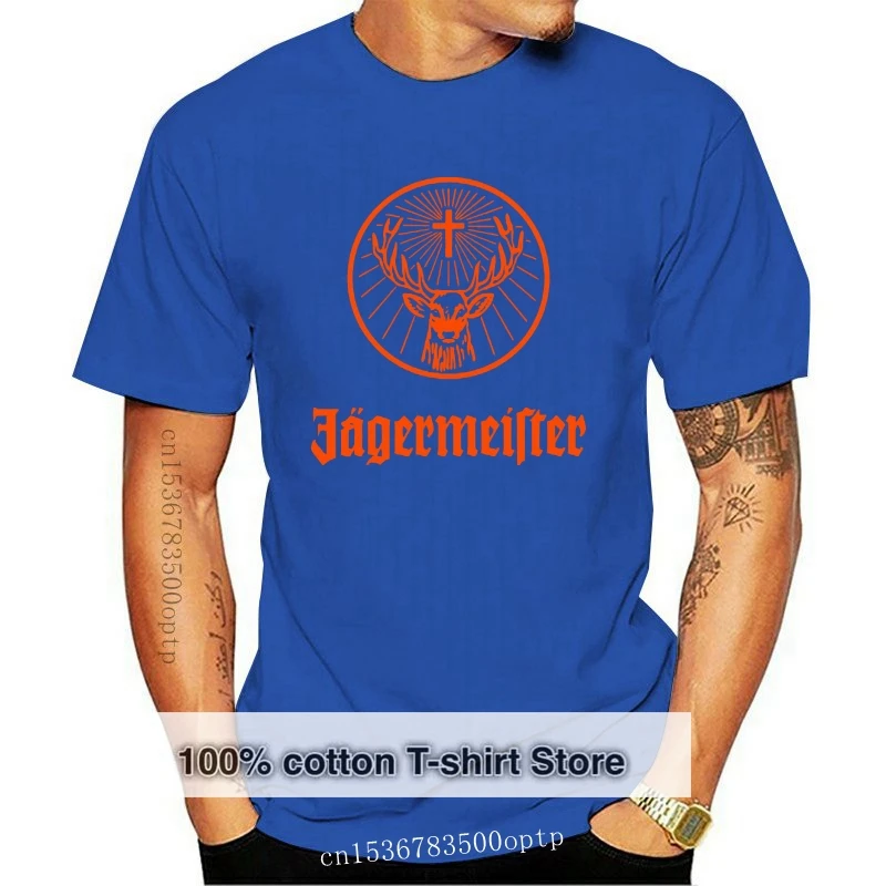 

New FEDNS Men's Jagermeister Logo T Shirt