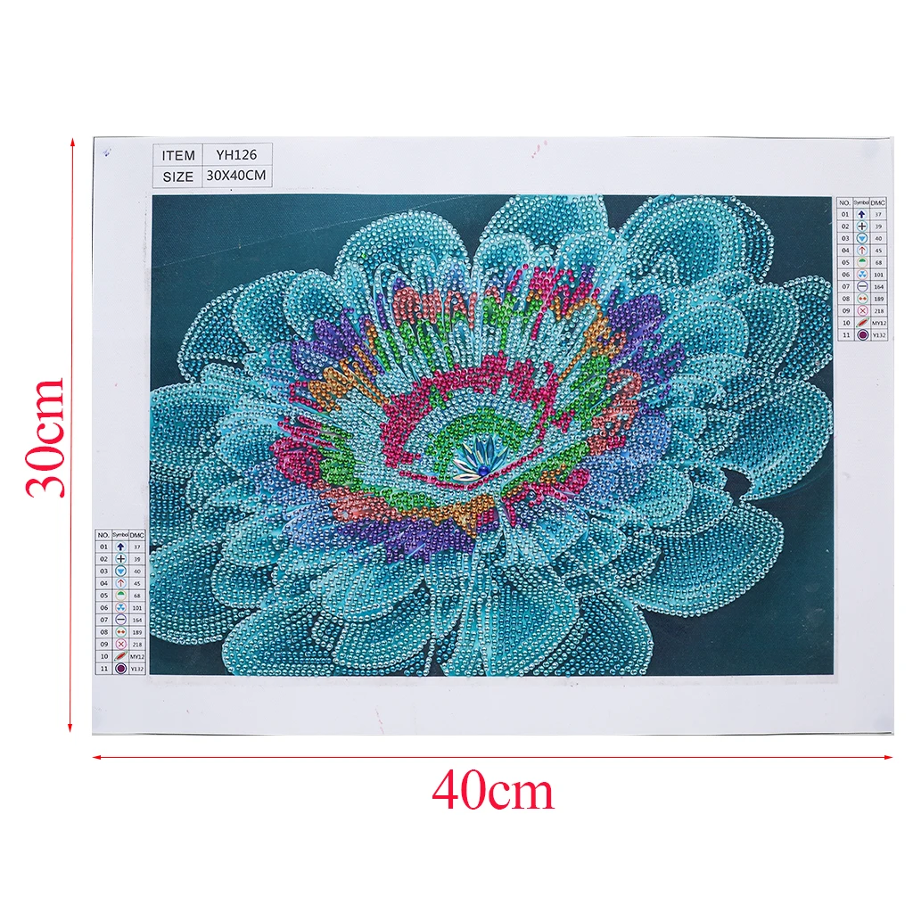 Набор для алмазной вышивки бабочка с цветами | Дом и сад