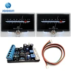 P-134-счетчик VU, 2 шт. + плата драйвера, послеступенчатая, золотая, с голосовым разрядом, плоский стол, уровень звука, дБ, фары с подсветкой