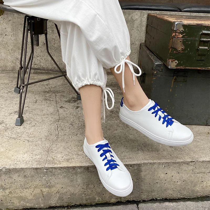 

New couples shoe sneakers casual shoes luxury designer white shoes sports shoes women fashion real leather flats shoes women