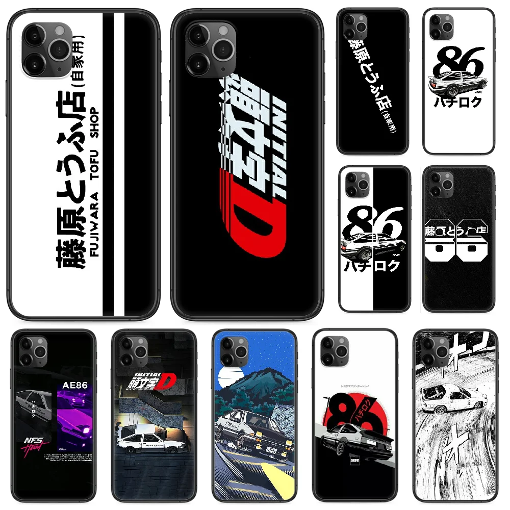 Японский оригинальный D AE86 автомобильный чехол для телефона iphone 4 4s 5 5S SE 5C 6 6S 7 8 plus X