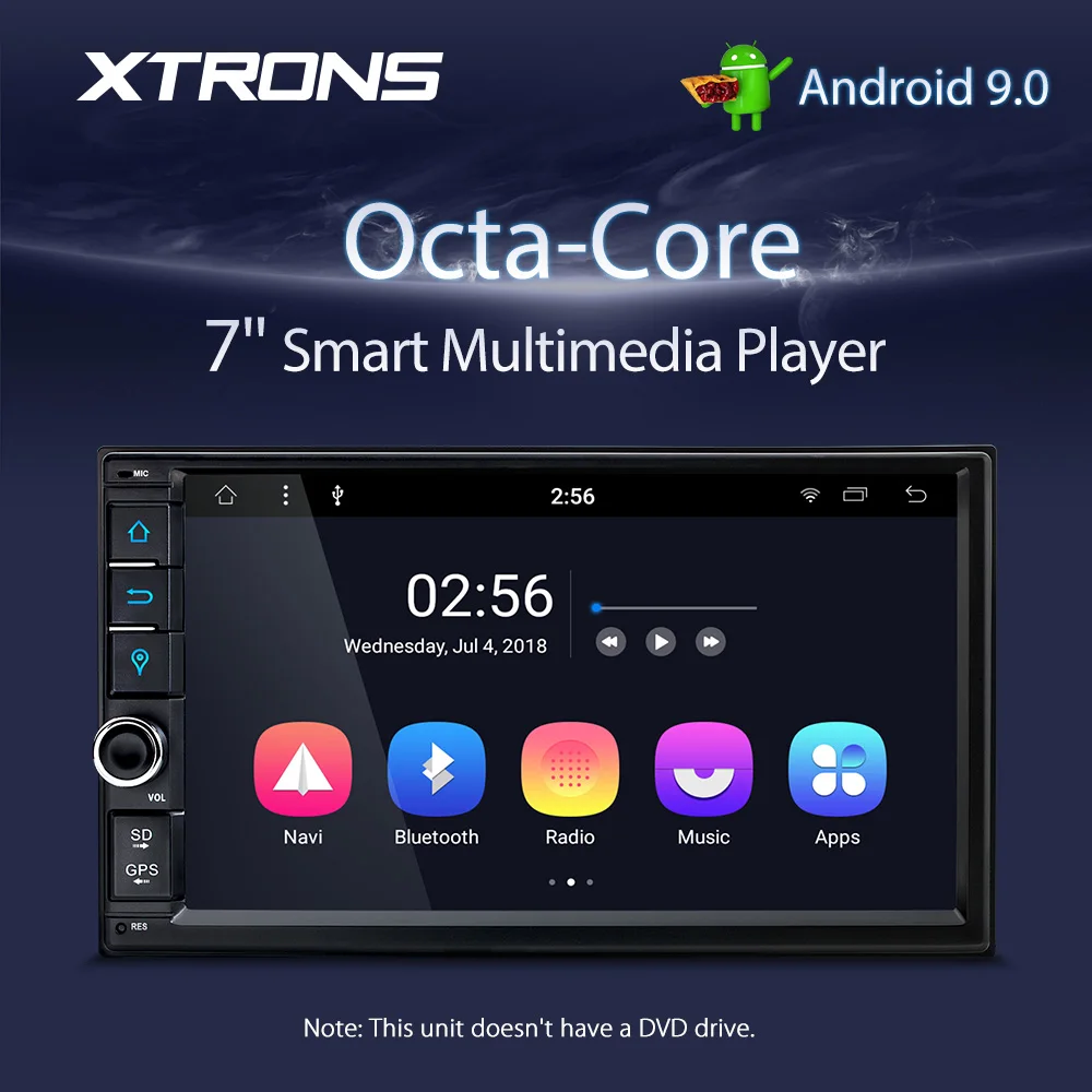 XTRONS 2 Din 7 ''Android 9 0 Восьмиядерный Универсальный Автомобильный Интеллектуальный