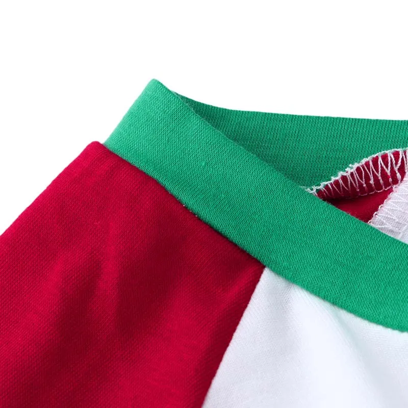 Рождественская Пижама с мультяшным принтом для всей семьи комплект из двух