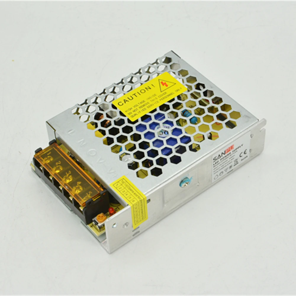 Импульсивный источник питания Тонкий 24VDC Питание 60W 24 V Трансформатор SMPS AC DC Вольт