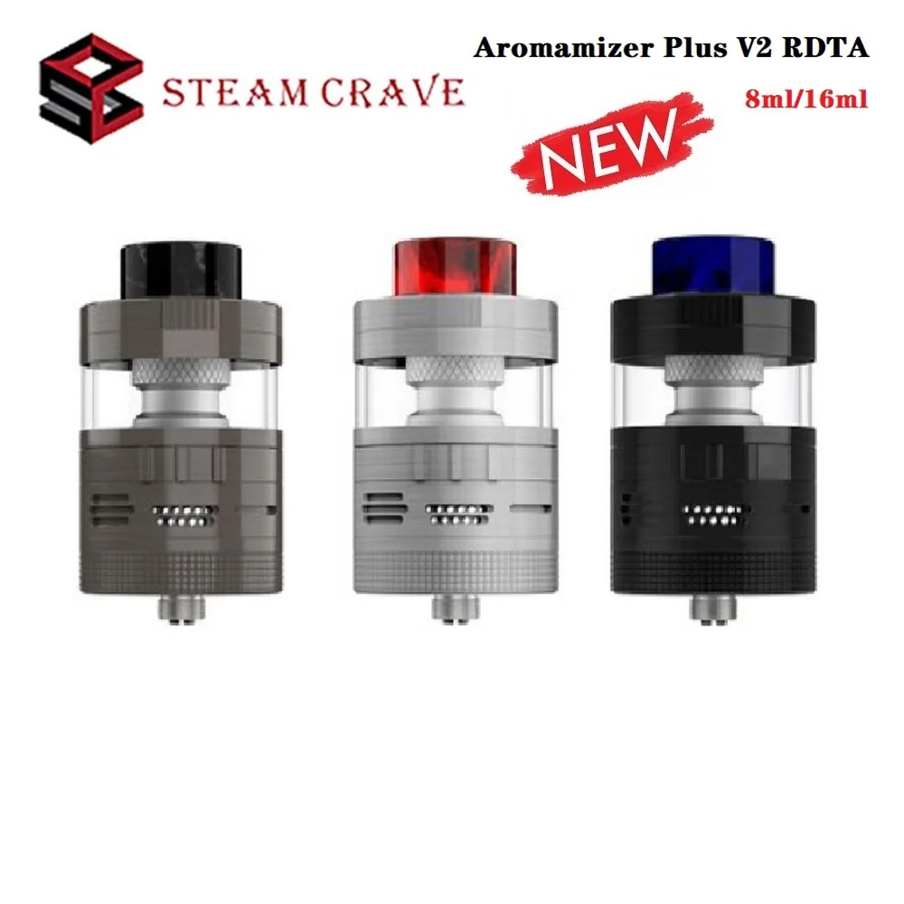 Оригинальный аромамайзер Steam Crave Aromamizer Plus V2 RDTA емкость 8 мл/16 мл атомайзер с