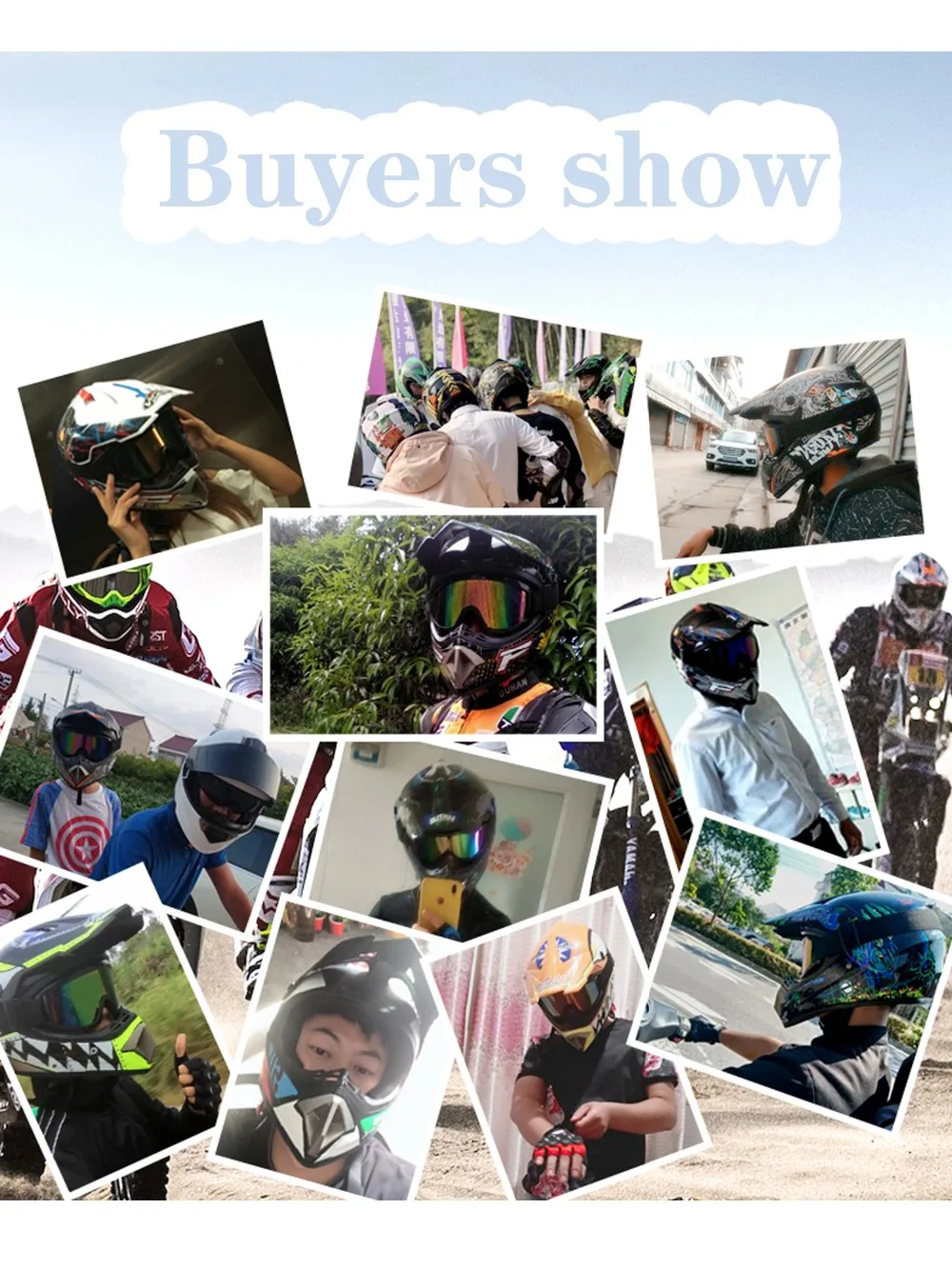 Профессиональный Гоночный Кроссовый шлем hors route Casque Moto Capacete Moto Casco внедорожный мультяшный детский мотоциклетный шлем
