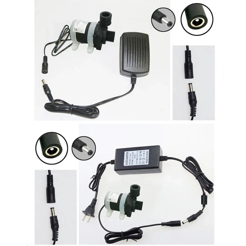 12V/24V бесшумный 4 точечный горизонтальный/вертикальный резьбовой Порты и разъёмы