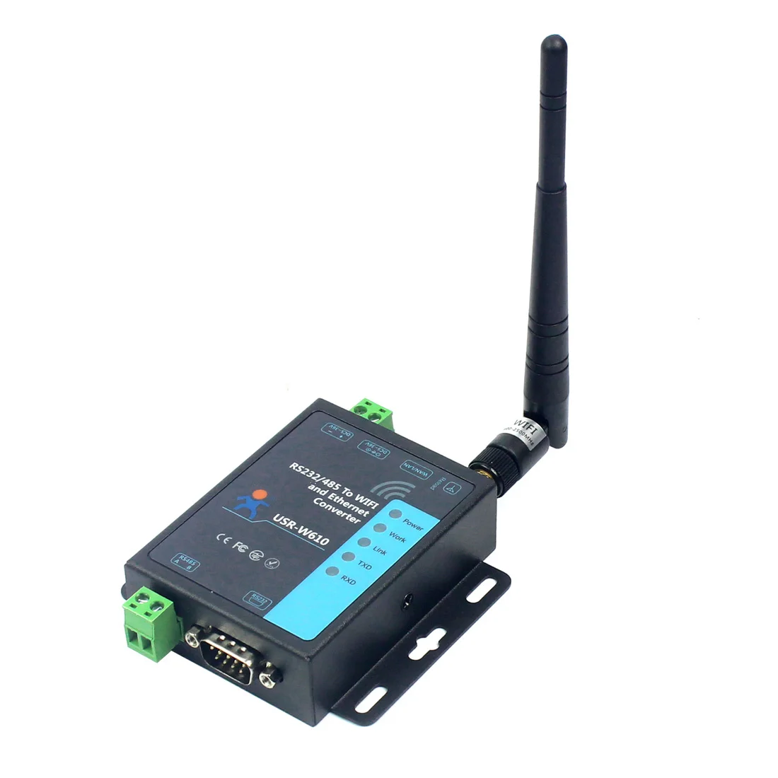 USR-W610 к Wi-Fi Ethernet беспроводной конвертер RS232 RS485 последовательный сервер поддержка
