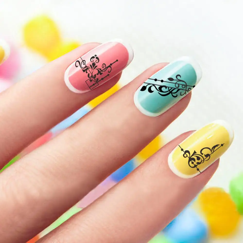 Маникюрный шаблон для стемпинга ногтей 6 х12 см|Шаблоны дизайна ногтей| |