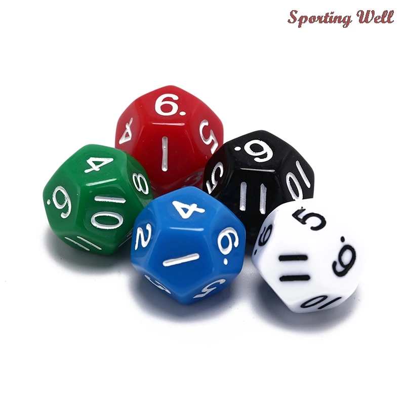 

Gambling Tool 12 sided dice 12 face dice dnd game D12 dice Bar Party Accessories