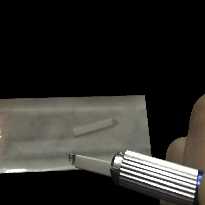 Новейшая модель Инструмент для перманентного макияжа 100 шт нано