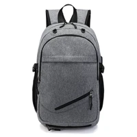 mens convenient basketball bag usb charging smart backpack water repellent 15 6 inch computer student school packet