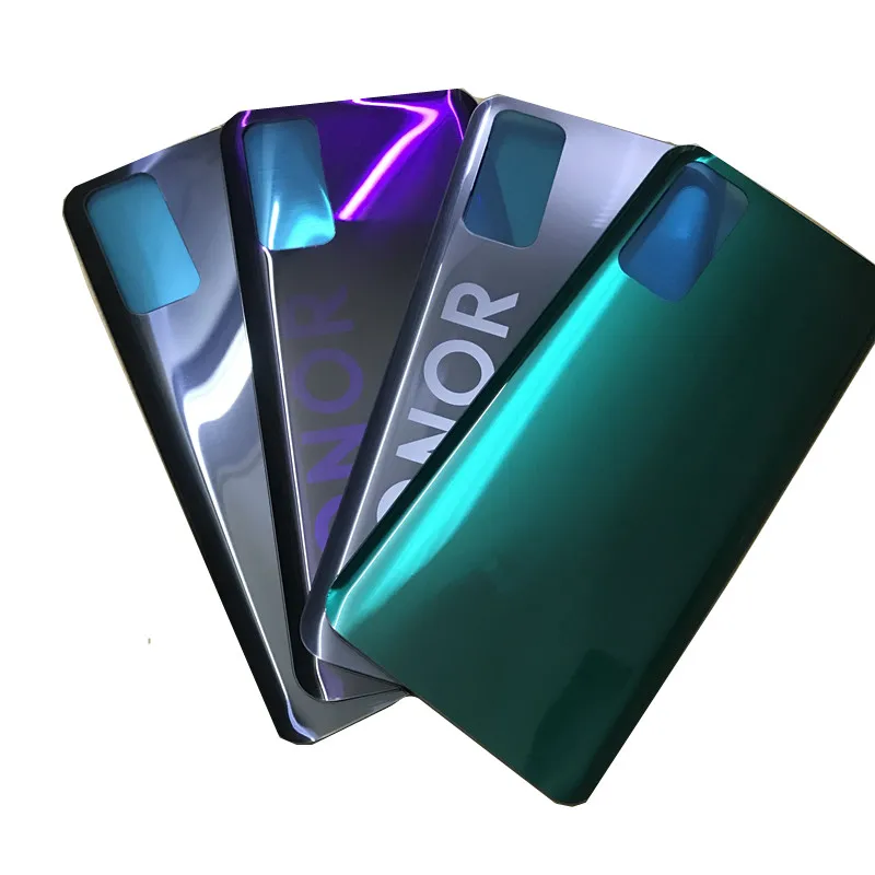 

Чехол для Huawei Honor 30, задняя крышка батарейного отсека, стеклянная дверь, сменный ремонтный чехол + наклейка с логотипом