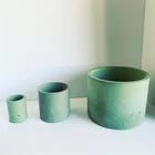 Круглая форма для цементного цветочного горшка, большой размер, квадратная форма для бетона, растительного суккулента, силиконовые формы, форма для цветочного горшка разных размеров