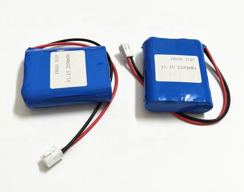 11,1 В 2200 мАч 3S1P 18650 аккумулятор с защитной платой и разъемом для зарядки литий-ионных аккумуляторов для гольф-кара.