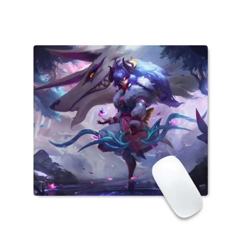 

cartoon gaming fire LOL gamer play mats Mousepad Mouse pad Game Officework Mat Non-slip Laptop Cushion